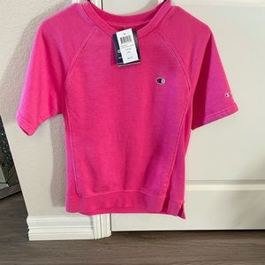 Girls large champion top